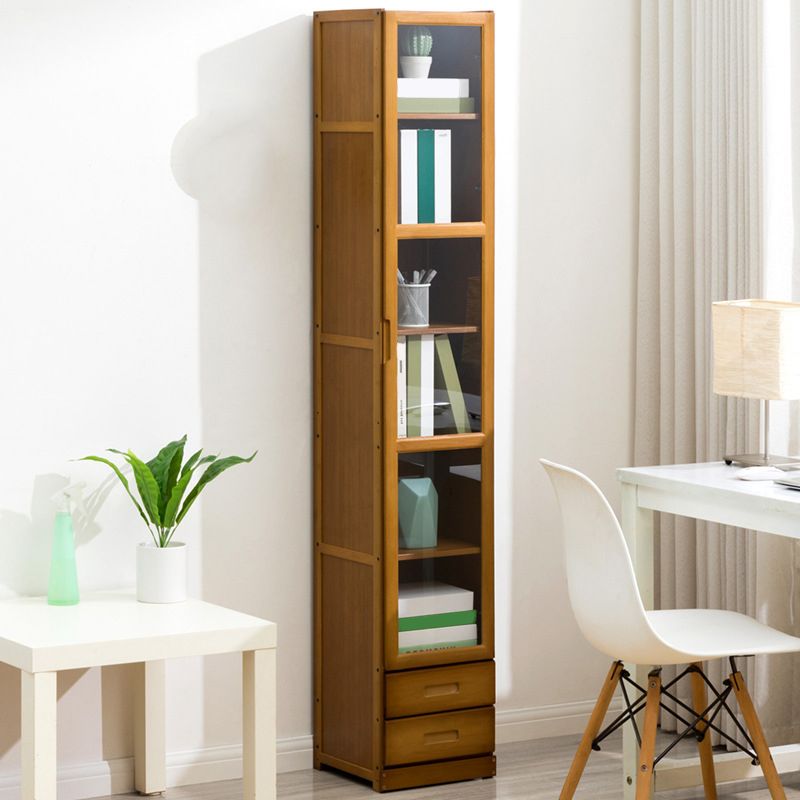 Closed Back Bookshelf Door Standard Bookcase for Home Office