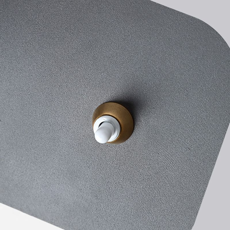 Bedroom Wall Mounted Light Fixture Nordic Style Wall Sconce Lighting with Cylinder Metal Shade