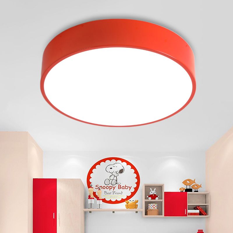 Gang Eettafel Cirkel Plafondlamp Acryl Modern Snoepkleurig Inbouwlicht