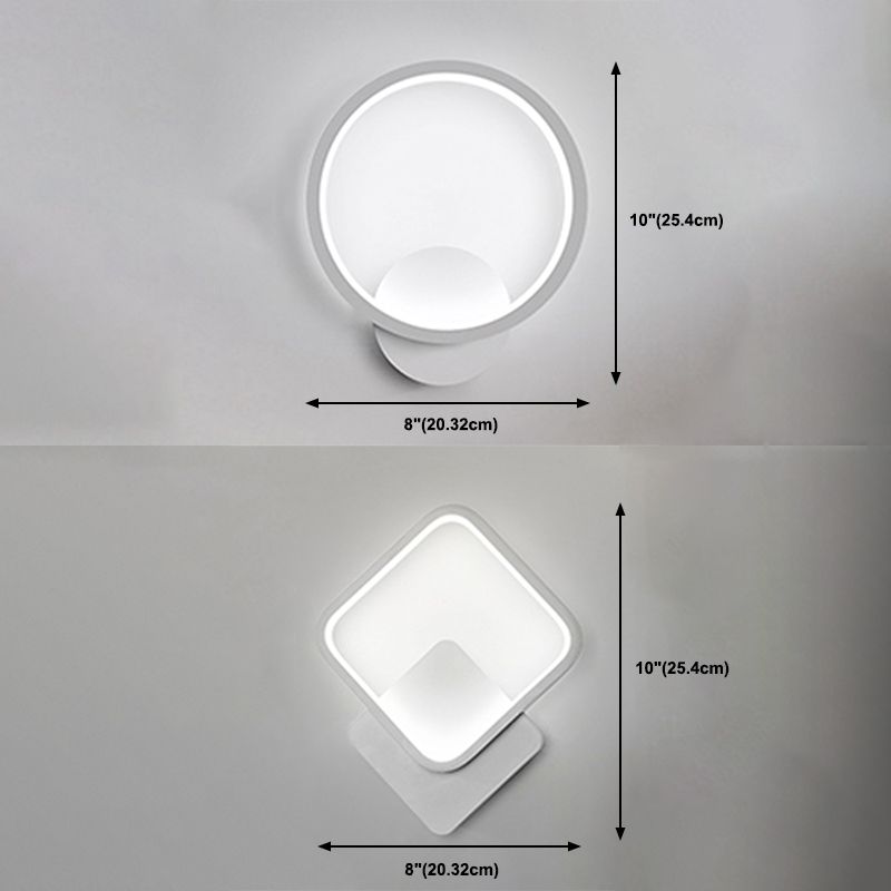 LED LED LIGHT MODERNA MODERNA LIGHTA DE LIGHTA DE LIGHTA DE LA MUALLA PARA DORMITORIO CONDADO