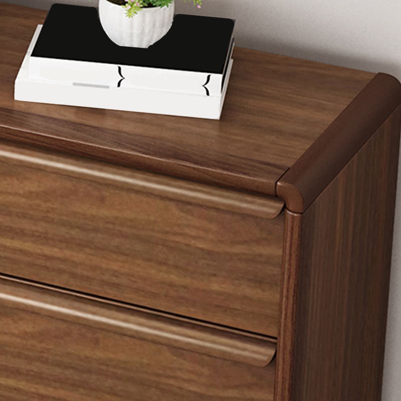 Contemporary Wooden Storage Chest 16" W Home Chest with Drawers