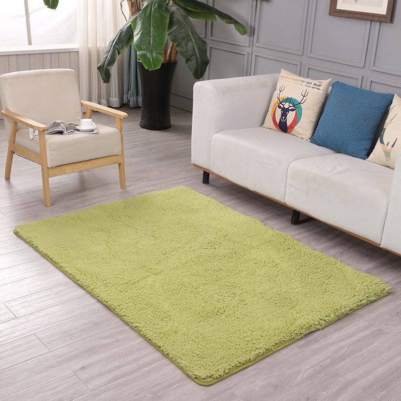 Tapis de couleur unie nordique multi-couleurs PVC tapis intérieur pour animaux de compagnie Animageux de la zone de support antidérapante pour le salon