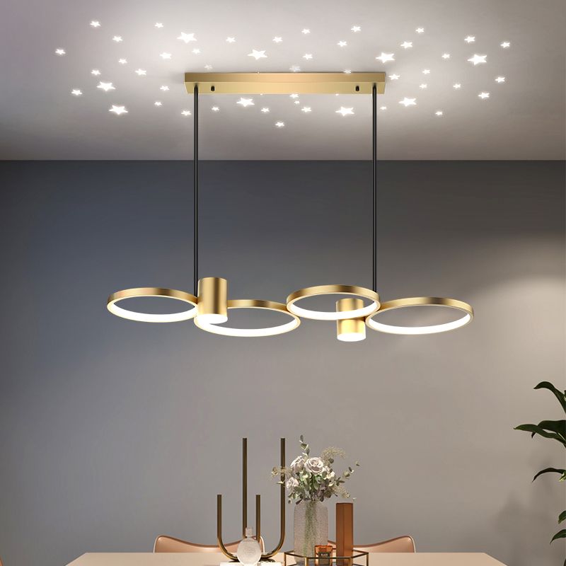 Modern Kitchen Pendant Lights Linear Pendant Chandelier Lighting Fixtures