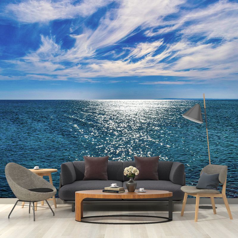 Customized Beautiful Sea Eco-friendly Resistant for Sitting Room Decoration