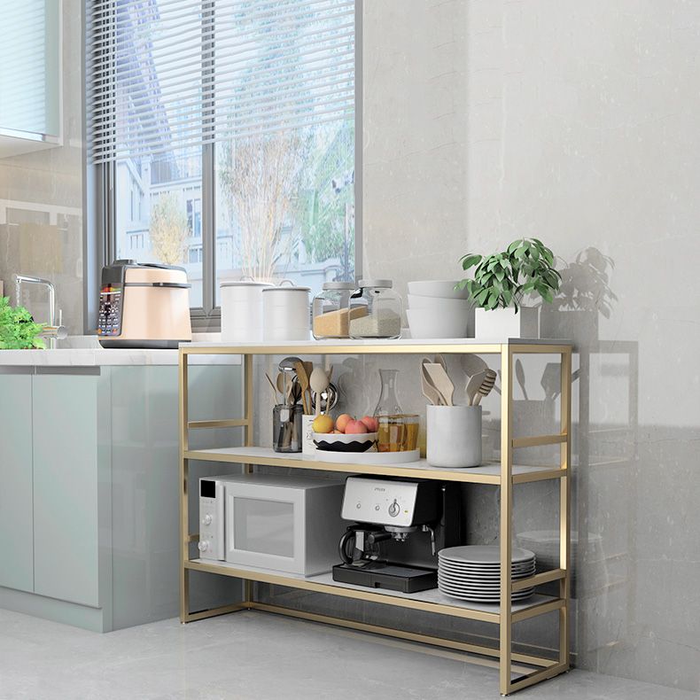 Modern Style Home Dining Kitchen Island Table Rectangle Prep Table