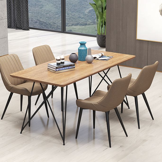 Sillas de comedor tapizadas de estilo moderno, sillas laterales con respaldo sólido para uso doméstico