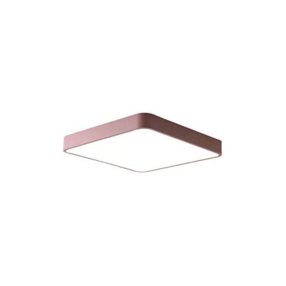 Slanke vierkante inbouwlamp van acryl in Scandinavische stijl LED-plafondlamp voor kantoorgang