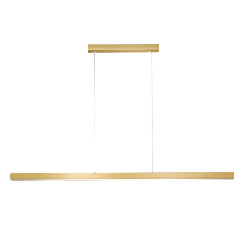 Linear Isola Pendant Gold Gold Modern Benice a sospensione Luce per sala da pranzo