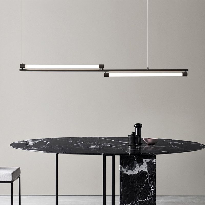 Modern Hanging Ceiling Lights 2 Lights Hanging Light Fixtures for Dining Room