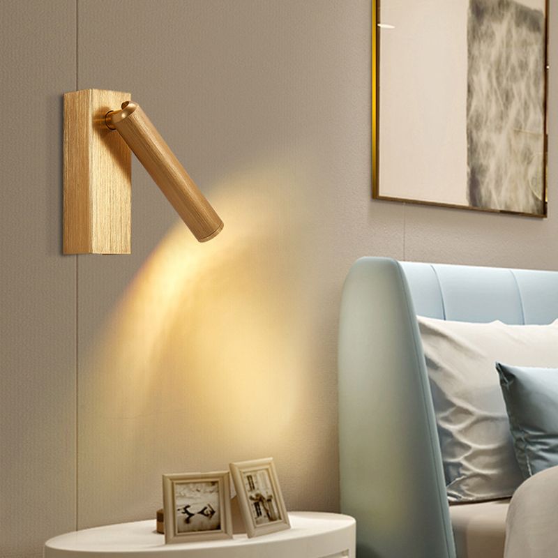 Nordic Style Aluminum Wall Light Rotatable Colorful Wall Lamp for Bedroom