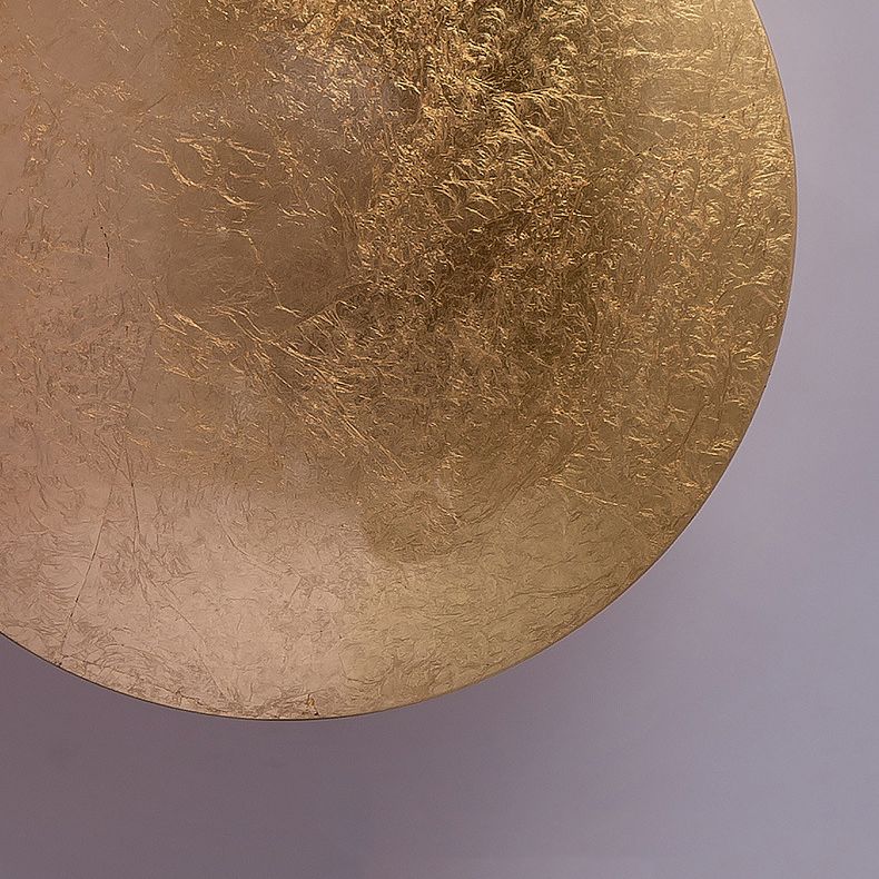 Estilo nórdico Rotable Solar Eclipse Splipse Splipe Metal Metal Redone Red Red Cull Moon Lámpara de montaje para dormitorio para dormitorio