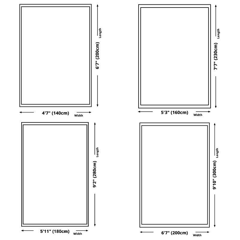 Red Retro Teppich Mischung Graphic Teppich Färbung Resistenter Teppich für Wohnzimmer