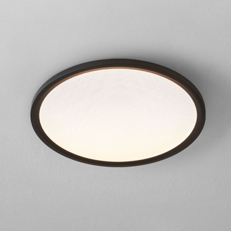 Minimalism LED Flush Mount Ultra-Slim Ceiling Light Fixture with Metal for Bedroom