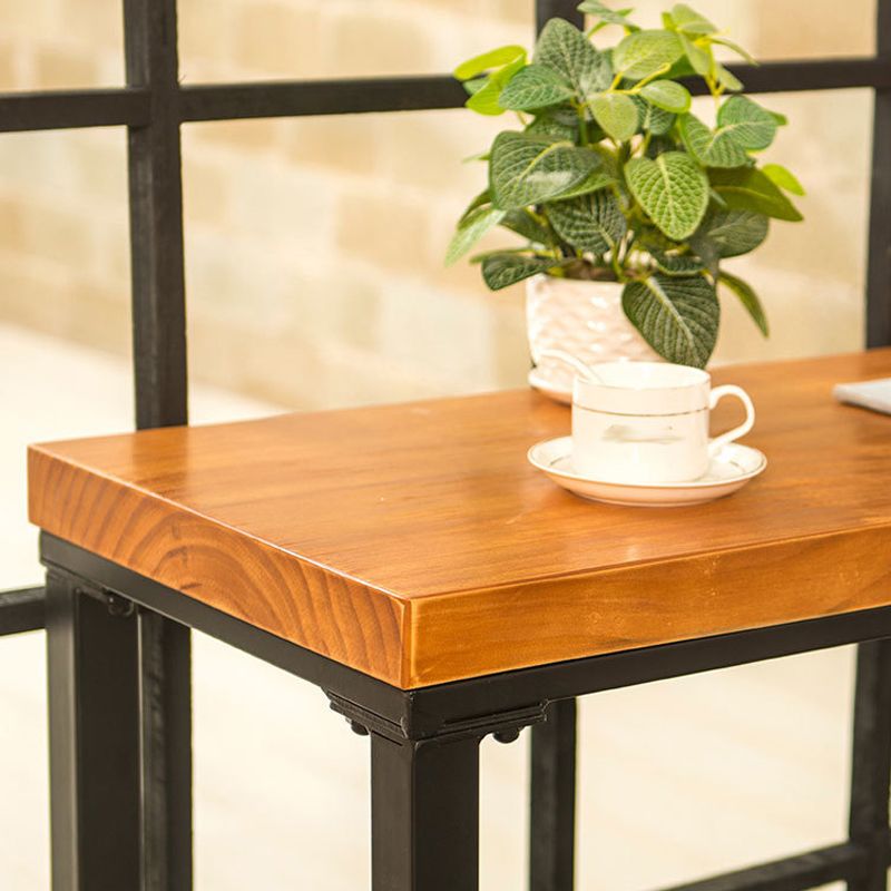 Modern 1/2/5/6/9 Pieces Rectangular Pub Table Set Wooden Counter Table for Dining Room