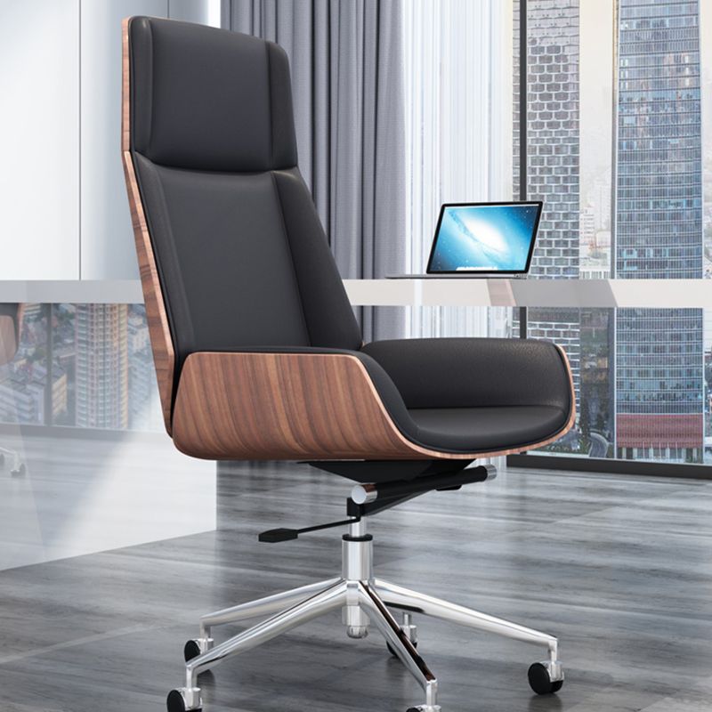 Metal Frame Modern Office Chair Executive Ergonomic Desk Chair