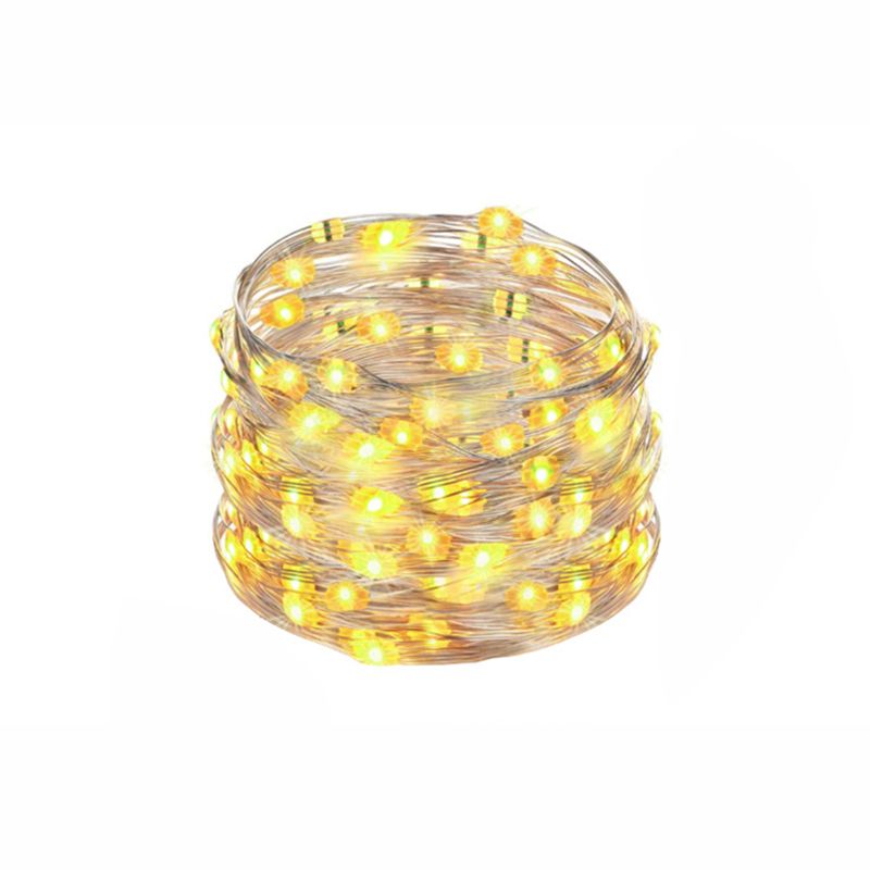 Bluetooth Starry Fairy String Light Art Decor Plastic Clear RGB LED Christmas Lamp