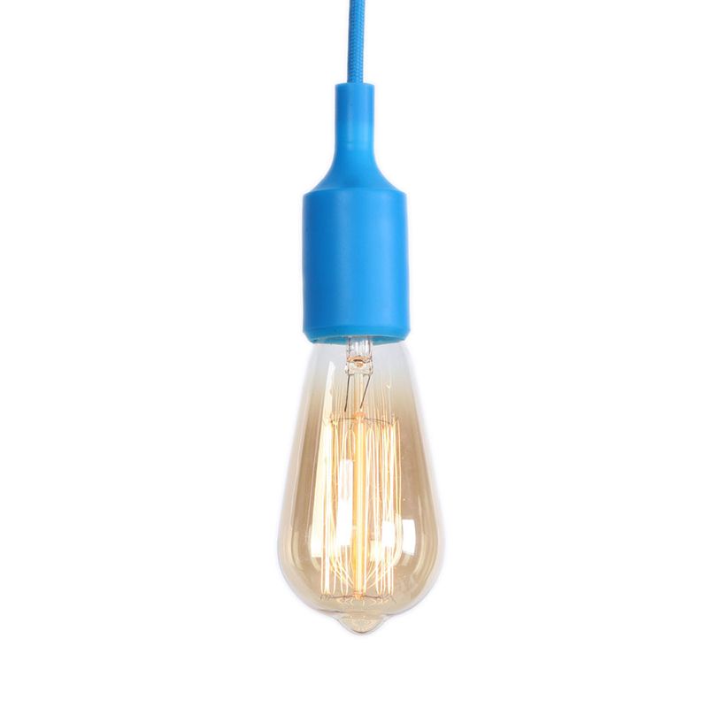 Multi-couleurs en option en option unique suspension de style macaron de lumière simplicité mini-pendant lampe pour les escaliers Corridor