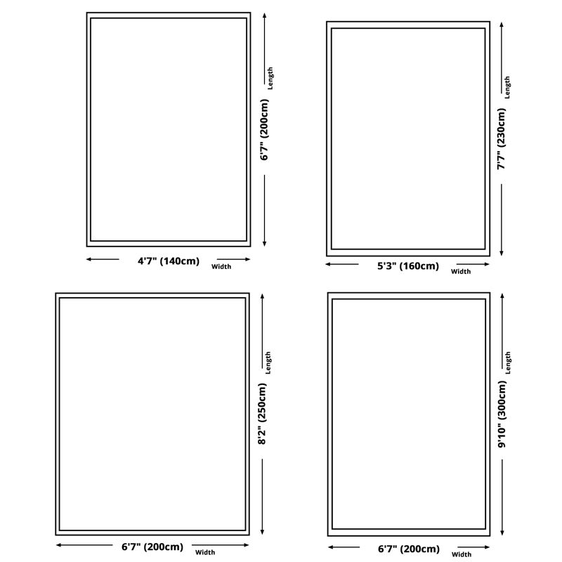 Apricot Tone Modern Area Carpet Polyester Abstract Stripe Indoor Rug Washable Carpet for Living Room