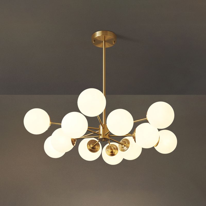 Modern Simple Light Luxury Style LED Pendant Chandelier Light for Living Room Dining Room Bedroom