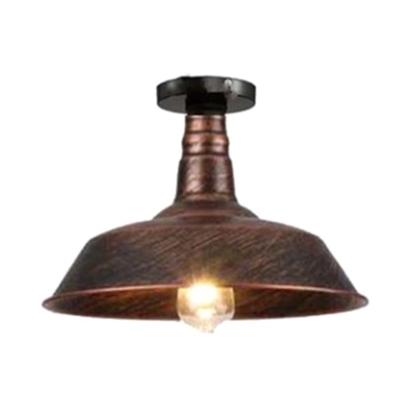 Industrial Ceiling Light Fixture Single Pendant Retro Bedroom Light Room Lighting