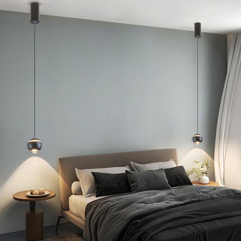 Nordic Globe Form Pendellicht Leichtes Aluminium LED Hanging Anhänger für Wohnzimmer