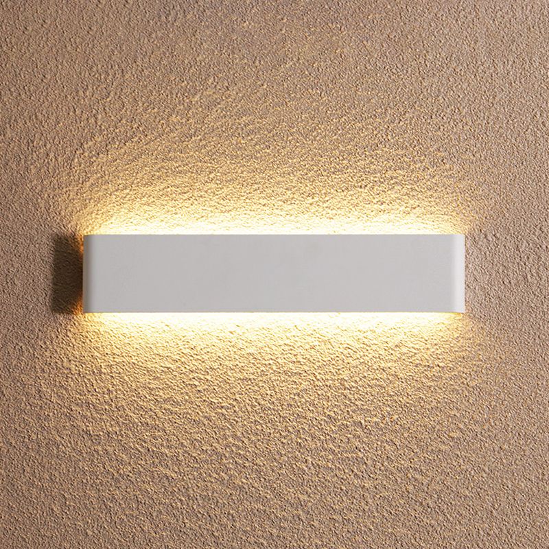 Forme carrée Applexion murale en métal moderne Lumière murale à 1 lumière