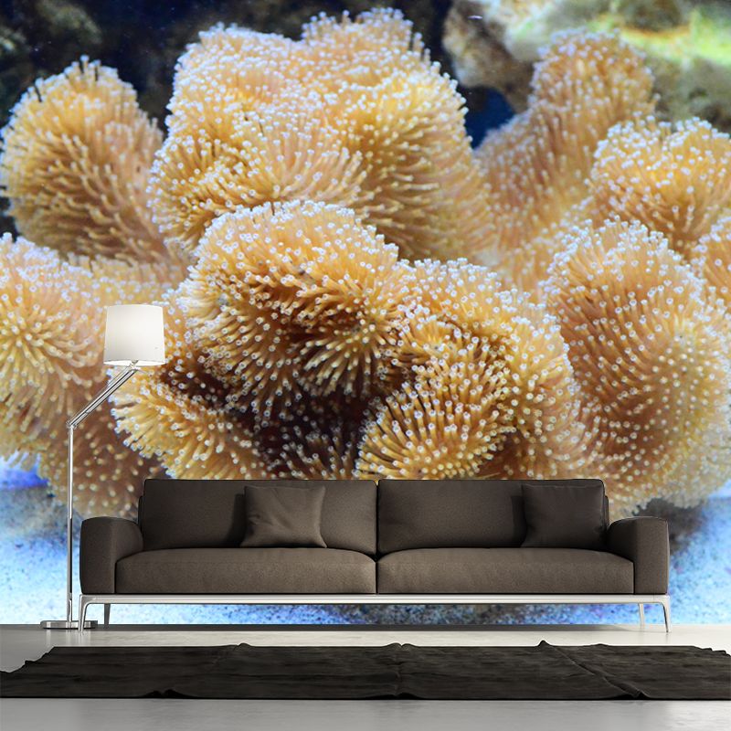 Seabed Nature Scenery Mural Wallpaper for Sleeping Room Waterproofing, Custom Made