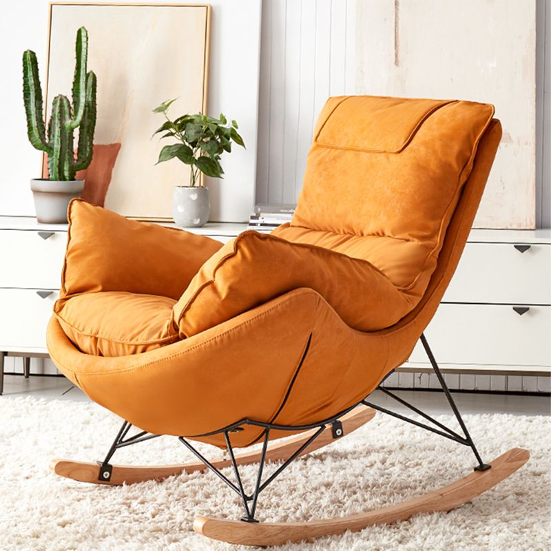 Casual Rocking Accent Chair, Leisure Sofa for Balcony and Living Room