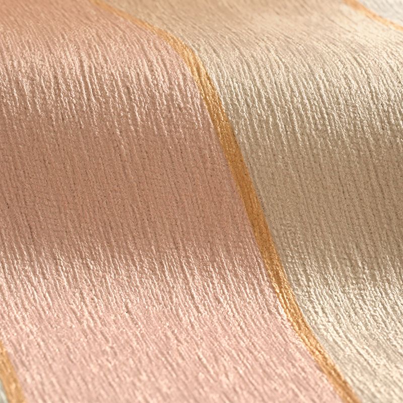 Modern Geometric Pattern Rug Multi Color Super Fiber Indoor Rug Non-Slip Backing Pet Friendly Area Carpet for Living Room