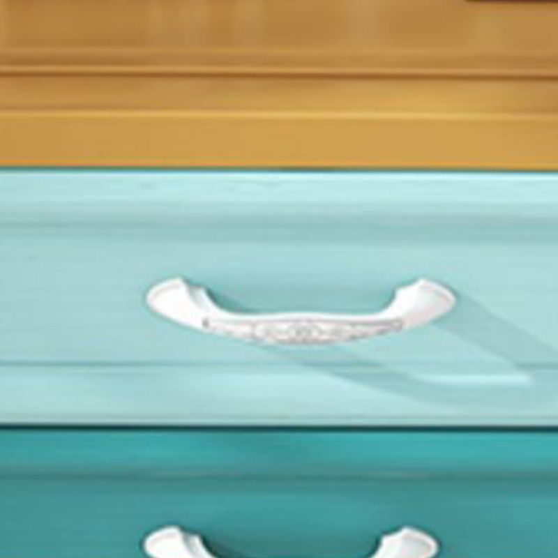 Modern Style Non-Hanging Armoire Plastic Home Cabinet with 10 Drawers