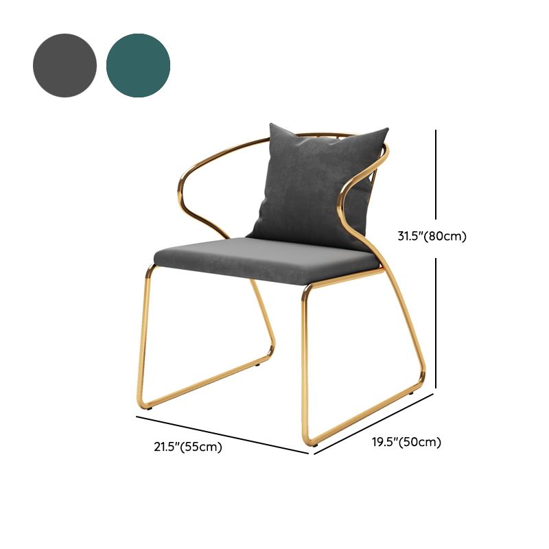 White 1/5 Pieces Dining Set Modern Style Faux Marble Dining Table Set for Home Use