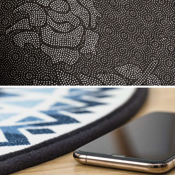 Minimalistische geometrische gedruckte Teppichfarbe gemischtem Polyesterbereich Teppich nicht rutscher Backing Teppich für Wohnzimmer