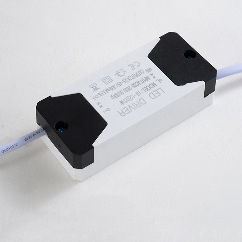 Modern Concise LED Flush Mount Aluminium Cylindrical Ceiling Light with Acrylic Shade