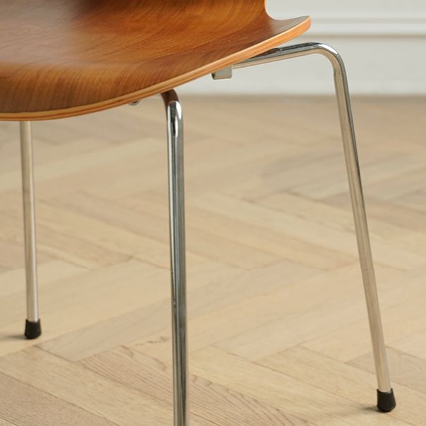 Modern Style Side Chair Wooden Indoor 19.29" Wide Dining Chair