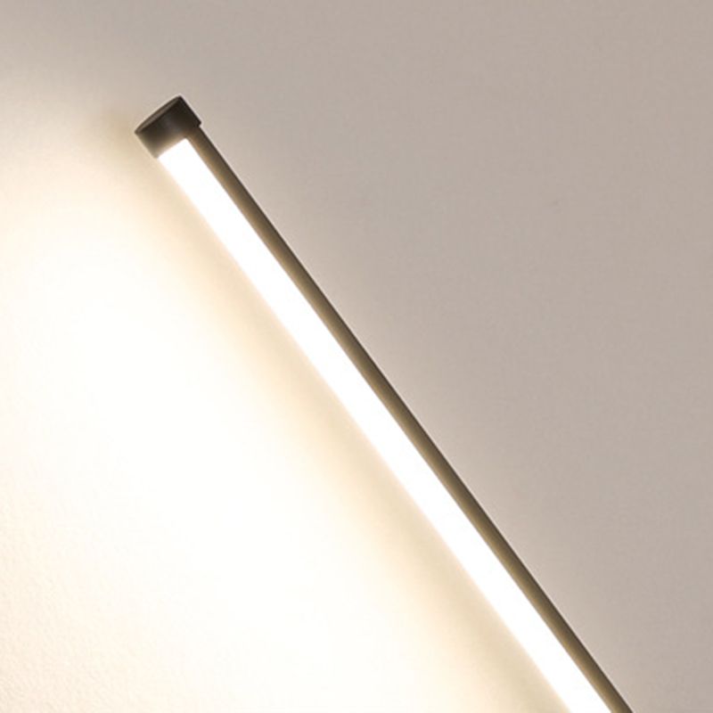 Forme linéaire 1 éclairage mural lumineux moderne luminaires muraux métalliques