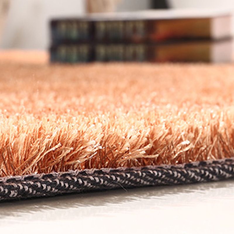 Moderner Wohnzimmer Teppich rein Farbe Rotes Bereich Teppich Polyester Nicht-Rutsch-Backing Teppich