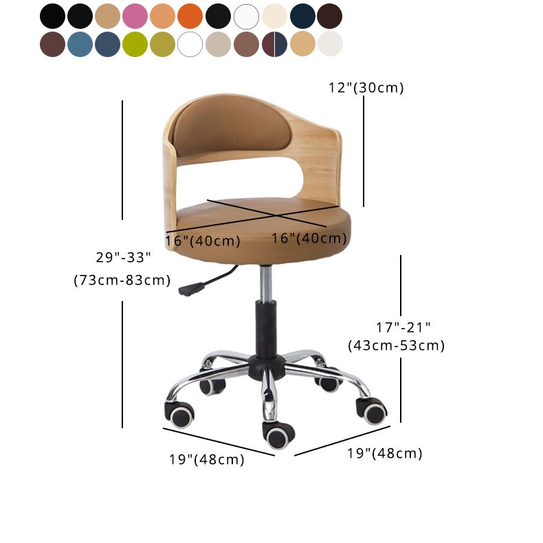 Tabouret de bar en acier de tabouret de comptoir relevable rotatif moderne avec coussin