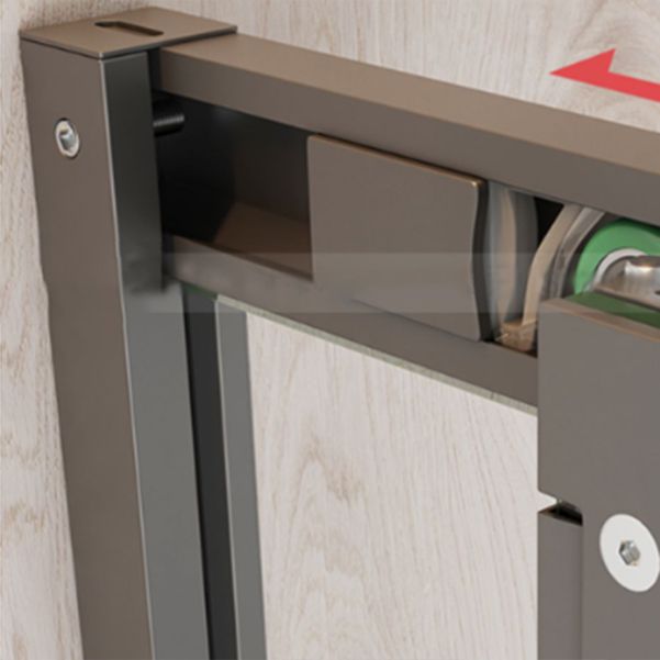 Diamond Folding Shower Screen, Full Frame Single Sliding Shower Door