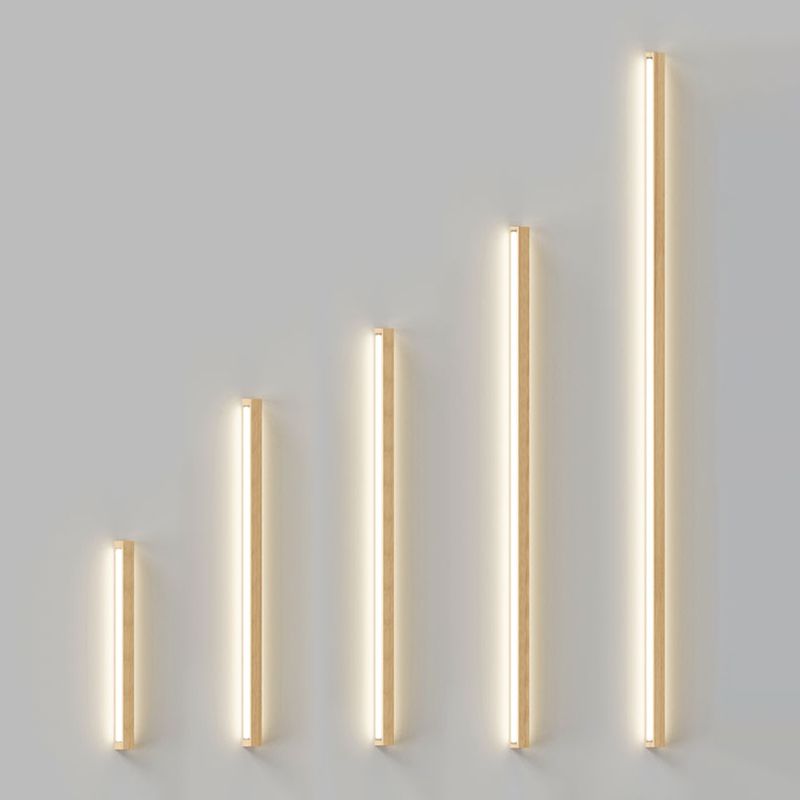 Long Strip Wall Light salon moderne Simplicité Style LED Murce LED