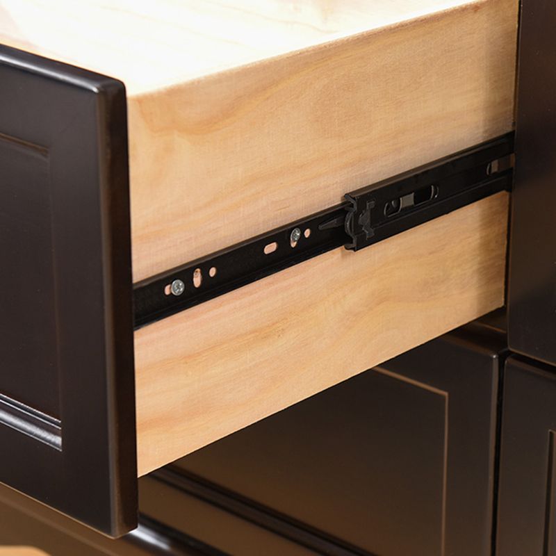 Nautical Solid Wood Storage Chest Bedroom Chest with Drawers