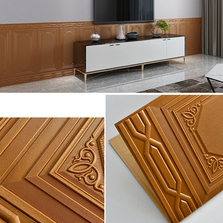 Modern Wall Paneling 3D Plastic Wall Paneling with Waterproof