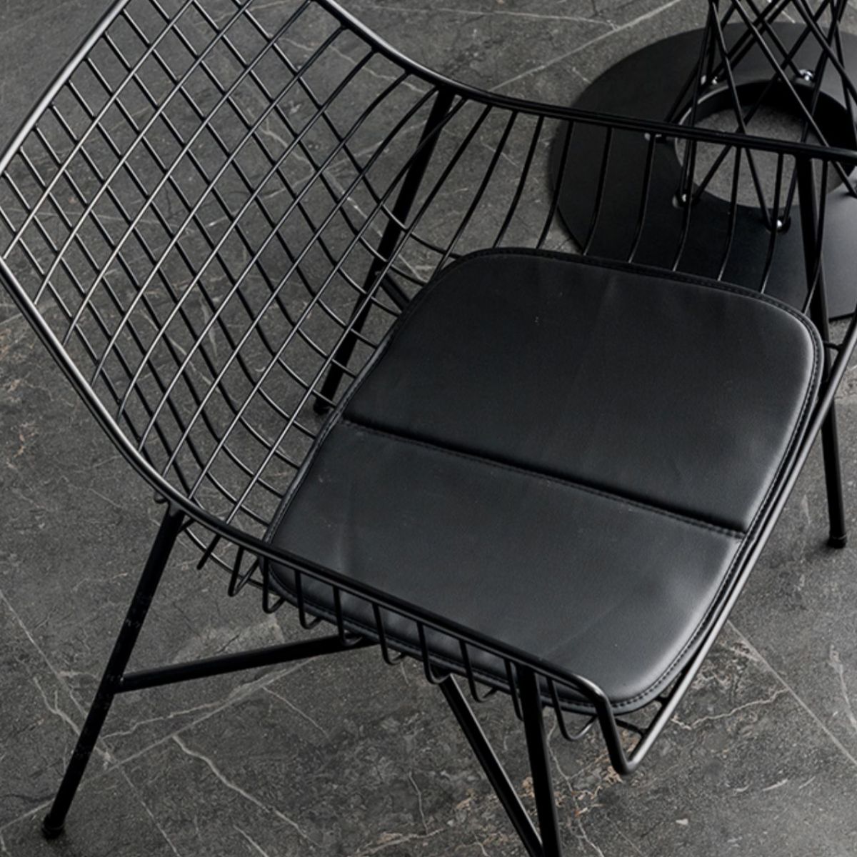 Silla industrial del metal del respaldo cruzado del sillón del comedor de la cocina
