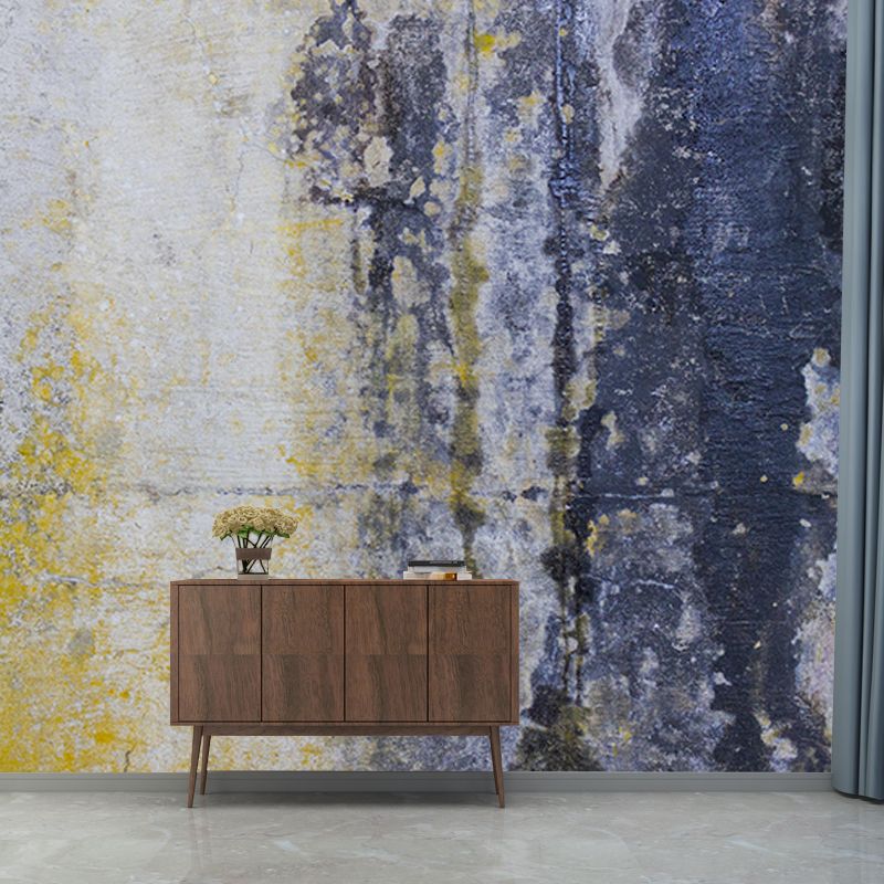 Texture Resistant Mural Wallpaper Environment Friendly Sleeping Room Wall Mural