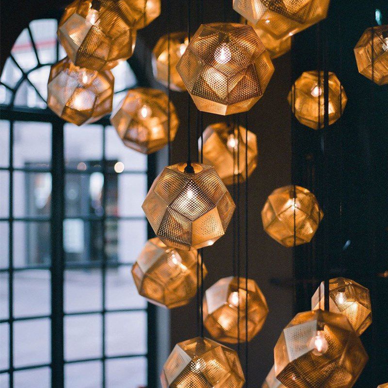 Moderner Stil Geometrischer Haushaltsdecke Licht für Speisesaal Café Shop