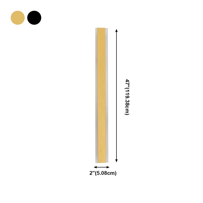 Linearer Schatten Metall Wandleuchter moderner Stil mit einer Lichtwandhalterung Leuchte