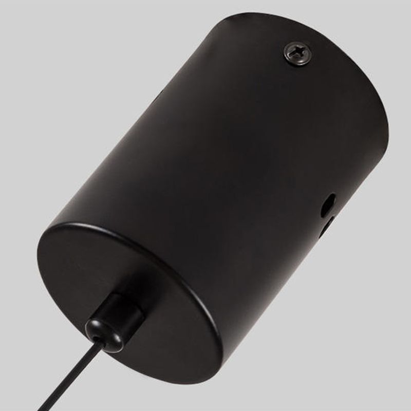 Metal Minimalist Hanging Lights Modern Style 1-Light Linear Srowing Lamping pour chambre à coucher