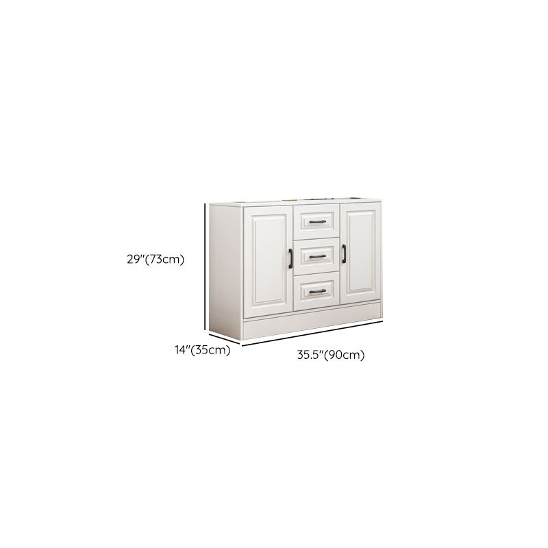 13.65-inch W Contemporary Storage Chest Manufactured Wood Dresser