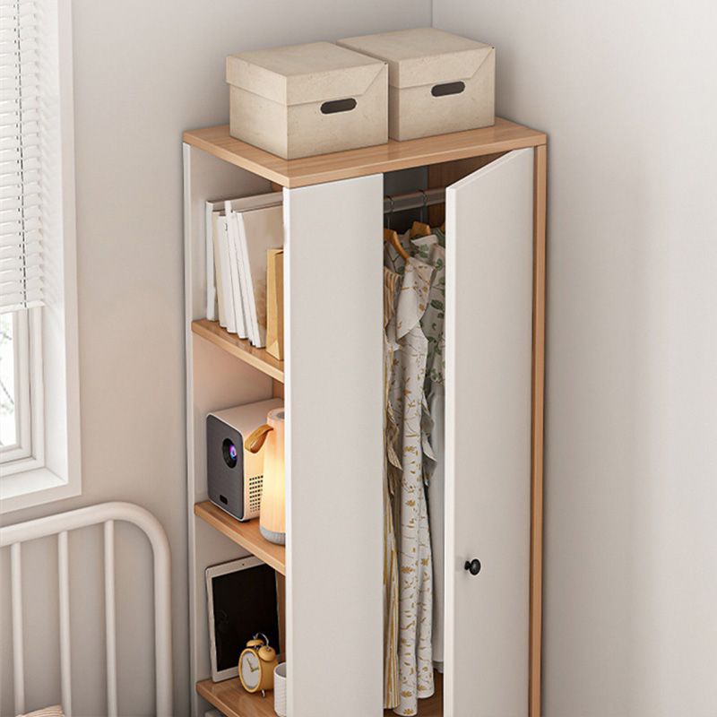 Rectangular Wardrobe Cabinet Modern Simple Home Wooden Wardrobe Closet