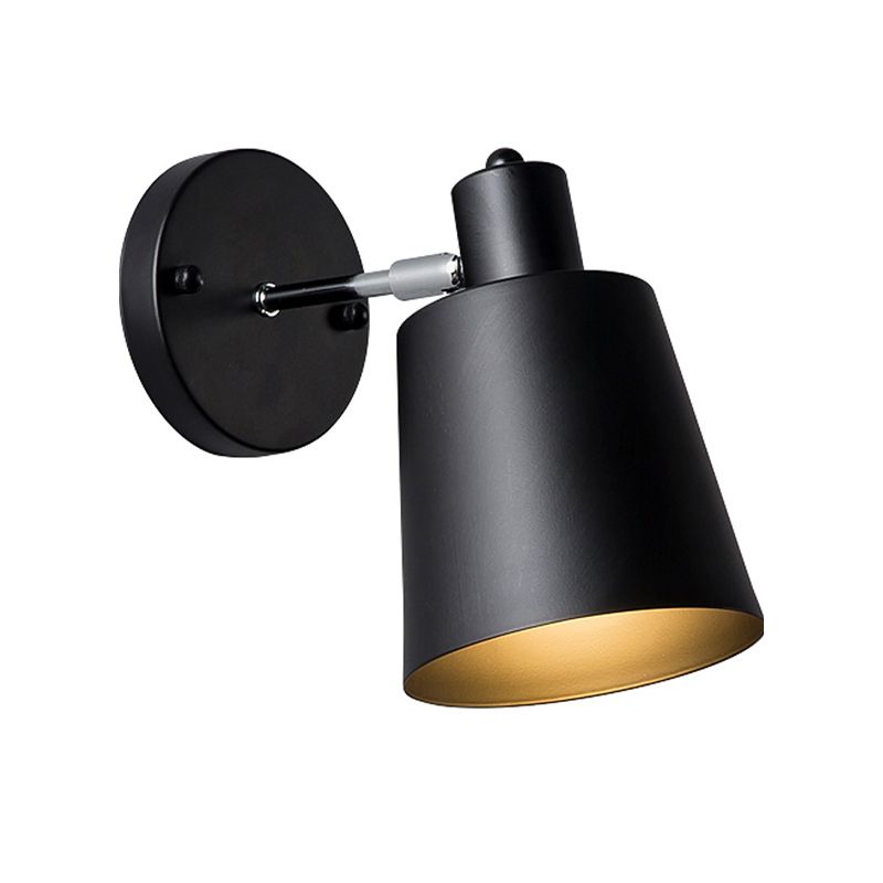 Contemporary Metal Wall Sconce Simple Wall Light Fixture for Bedroom