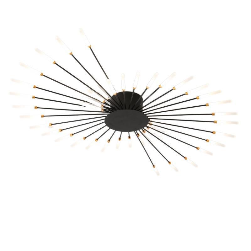 Feu d'artifice Semi-encastré, luminaire de plafond en acrylique, simplicité moderne, pour salon